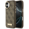 Guess Hardcase 4G Logo Plate MagSafe iPhone 17 Hnedý Guess Hardcase 4G Logo Plate MagSafe iPhone 17 Hnedý