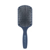 MAESTRI Navy Soft Touch Maxy Rect Plastic modrá kefa na vlasy Profesionální oválný kartáč na vlasy MAESTRI Navy Soft Touch Maxy Rect Plastic modrá kefa na vlasy Profesionální oválný kartáč na vlasy
