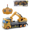 RC Nákladní auto s bagrem na vysílačku 27MHz na baterie Světlo RC Nákladní auto s bagrem na vysílačku 27MHz na baterie Světlo