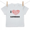 Boodyy Tričko s krátkym rukávom I love Slovensko 68 (3-6 mesiacov) Boodyy Tričko s krátkym rukávom I love Slovensko 68 (3-6 mesiacov)