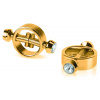 Fetish Fantasy Gold Magnetic Clamps - magnetické svorky na bradavky (zlaté) Fetish Fantasy Gold Magnetic Clamps - magnetické svorky na bradavky (zlaté)