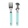 Babyono nerezový príbor pre deti mint Babyono nerezový príbor pre deti mint