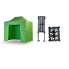 Nožnicový párty stan 2x3 m TENTino SMALL HEXAGON Farba opláštenia: 13A - SVETLO ZELENÁ Nožnicový párty stan 2x3 m TENTino SMALL HEXAGON Farba opláštenia: 13A - SVETLO ZELENÁ