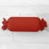Biante Vankúš valec bonbon Rongo RG-088 Tehlovo červený 15x80 cm Biante Vankúš valec bonbon Rongo RG-088 Tehlovo červený 15x80 cm