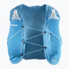 Bežecká vesta Salomon Active Skin 8 Set blue danube/blue curacao Bežecká vesta Salomon Active Skin 8 Set blue danube/blue curacao