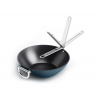 Wok Space 45048, 32cm, nepřilnavá keramika, skládací madla Wok Space 45048, 32cm, nepřilnavá keramika, skládací madla
