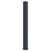 G21 Stĺpik pre plotové pole 10x169 cm s patkou, antracitový G21-SLPL-169 G21 Stĺpik pre plotové pole 10x169 cm s patkou, antracitový G21-SLPL-169