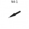 Náhradné spájkovacie hroty N4 pre stanice ZD-912, ZD-916, ZD-917, viac typov typ hrotu N4-1/ZD415 priemer 1,0 mm Náhradné spájkovacie hroty N4 pre stanice ZD-912, ZD-916, ZD-917, viac typov typ hrotu N4-1/ZD415 priemer 1,0 mm
