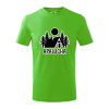 Apalucha chalupa - Tričko detské bavlnené - 122 cm/6 rokov ( Apple Green ) Apalucha chalupa - Tričko detské bavlnené - 122 cm/6 rokov ( Apple Green )
