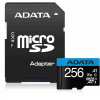 ADATA Micro SDHC karta 256GB UHS-I Class 10, Premier + ADAPTER AUSDX256GUICL10A1-RA1 ADATA Micro SDHC karta 256GB UHS-I Class 10, Premier + ADAPTER AUSDX256GUICL10A1-RA1