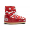 Tecnica Moon Boot Light Low Stars - Red/White 33/34
