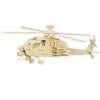 Woodcraft Drevené 3D puzzle vrtuľník Apache Woodcraft Drevené 3D puzzle vrtuľník Apache