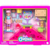Barbie Bábika Chelsea SKÚTER Skate Park SET HJY35 Mattel + SKATEBOARD Barbie Bábika Chelsea SKÚTER Skate Park SET HJY35 Mattel + SKATEBOARD