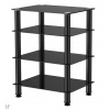 Elektronika Praha - Hifi Rack 1 Black Elektronika Praha - Hifi Rack 1 Black
