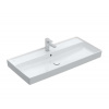 Villeroy & Boch Collaro Umývadlo nábytkové, 100x47 cm, s prepadom, otvor na batériu, CeramicPlus, alpská biela 4A33A5R1 Villeroy & Boch Collaro Umývadlo nábytkové, 100x47 cm, s prepadom, otvor na batériu, CeramicPlus, alpská biela 4A33A5R1