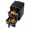 TESLA AirCook DualZone Q670 XXL duálna teplovzdušná fritéza TESLA AirCook DualZone Q670 XXL duálna teplovzdušná fritéza