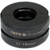 YATO Náhradné Matice Pre Yt-21735 Typ U 18Mm YATO Náhradné Matice Pre Yt-21735 Typ U 18Mm