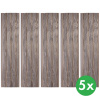 Drevený akustický panel, 2400 x 600 mm, B2BP005, balenie 5 ks, dub moreny Drevený akustický panel, 2400 x 600 mm, B2BP005, balenie 5 ks, dub moreny