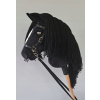 Kôň na paličke Hobby Horse A4 65 cm ČIERNY Kôň na paličke Hobby Horse A4 65 cm ČIERNY