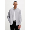Calvin Klein košeľa pánska s bavlnou LV04LF110G čierna L Calvin Klein košeľa pánska s bavlnou LV04LF110G čierna L