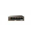Tenda TEG1105PD - 5-portový PoE PD Gigabit Ethernet Switch, 1x PoE IN, 4x PoE OUT, kovový, bez ventilátora Tenda TEG1105PD - 5-portový PoE PD Gigabit Ethernet Switch, 1x PoE IN, 4x PoE OUT, kovový, bez ventilátora