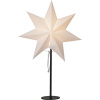Svietiaca hviezda na stojane výška 50 cm Star Trading Mixa - biela Svietiaca hviezda na stojane výška 50 cm Star Trading Mixa - biela