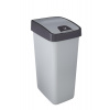 Kôš na odpad UH 45 l MAGNE flip strieborný WW Kôš na odpad UH 45 l MAGNE flip strieborný WW