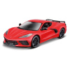 Maisto Chevrolet Corvette Stingray 2020 Červená 1:18 Maisto Chevrolet Corvette Stingray 2020 Červená 1:18
