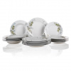 Porcelánové taniere Olives 18 dielov, BANQUET Porcelánové taniere Olives 18 dielov, BANQUET