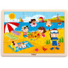 VIGA Drevené puzzle - 24 dielikov - 4 ročné obdobia - Leto VIGA Drevené puzzle - 24 dielikov - 4 ročné obdobia - Leto