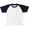 B&C Tričko B&C Base-Ball kids, raglánové, krátký rukáv, dětské COT01035090863-white/navy Bílá/navy 7-8 B&C Tričko B&C Base-Ball kids, raglánové, krátký rukáv, dětské COT01035090863-white/navy Bílá/navy 7-8