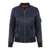 Bombera URBAN CLASSICS - LADIES BASIC BOMBER JACKED \ Navy XS Bombera URBAN CLASSICS - LADIES BASIC BOMBER JACKED \ Navy XS