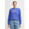 Mikina Calvin Klein Jeans LV047B234G modrá S Mikina Calvin Klein Jeans LV047B234G modrá S