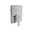 Mereo Mereo, Sprchová podomietková batéria bez prepínača, Zuna, Mbox, kryt, chróm, MER-CB60105ZC Mereo Mereo, Sprchová podomietková batéria bez prepínača, Zuna, Mbox, kryt, chróm, MER-CB60105ZC