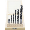 BGS 50401, Sada frézovacích vrtáků do dřeva se záhlubníkem | 4 - 12 mm | 6dílná BGS 50401, Sada frézovacích vrtáků do dřeva se záhlubníkem | 4 - 12 mm | 6dílná