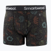 Pánske termo boxerky Smartwool Merino Print Boxer Brief Boxed black paisley Pánske termo boxerky Smartwool Merino Print Boxer Brief Boxed black paisley