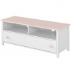 TV stolík 1S Luna LN-13 biely/ružové TV stolík 1S Luna LN-13 biely/ružové
