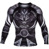 Rashguard VENUM GLADIATOR 3.0 dl. rukáv - čierno/biely Rashguard VENUM GLADIATOR 3.0 dl. rukáv - čierno/biely