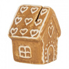 Clayre & Eef Perníková chalúpka stojan na vizitky Gingerbread Cott - 5*4*6 cm - Clayre & Eef Clayre & Eef Perníková chalúpka stojan na vizitky Gingerbread Cott - 5*4*6 cm - Clayre & Eef