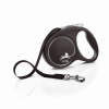 Vodítko Flexi Black Design (M) 5m páska - silver (05FU22T5.251.S SI) Vodítko Flexi Black Design (M) 5m páska - silver (05FU22T5.251.S SI)