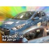 Plexi, ofuky HYUNDAI i30 5D 2012r => přední Plexi, ofuky HYUNDAI i30 5D 2012r => přední