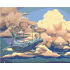 Maľovanie podľa čísel - Lietajúca veľryba, 40 x 50 cm, napnuté plátno na ráme 8596530055419 Maľovanie podľa čísel - Lietajúca veľryba, 40 x 50 cm, napnuté plátno na ráme 8596530055419