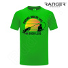 Pánske tričko RANGER® - motív Rybárčenie 17 M Zelená Pánske tričko RANGER® - motív Rybárčenie 17 M Zelená