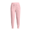 Dievčenské nohavice Under Armour Rival Fleece LU Joggers ružová|YLG Dievčenské nohavice Under Armour Rival Fleece LU Joggers ružová|YLG
