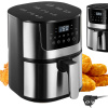 BEZTUKOVÁ fritéza 5,5L 1500W VEĽKÁ AIR FRYER Rúra XL OKNO 60min BEZTUKOVÁ fritéza 5,5L 1500W VEĽKÁ AIR FRYER Rúra XL OKNO 60min