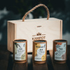 Dárková sada La Plantation grilovací koření 3x50g, dřevěný box Dárková sada La Plantation grilovací koření 3x50g, dřevěný box