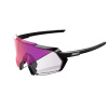 100% Korbin - Gloss Black/Purple Mirror Photochromic one size 100% Korbin - Gloss Black/Purple Mirror Photochromic one size