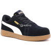 PUMA Iconic low S1P ESD blk/gum černá pánská pracovní obuv 43 PUMA Iconic low S1P ESD blk/gum černá pánská pracovní obuv 43