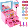 KUFRÍK NA KOZMETIKU A MAKE-UP MAKEUP SET PRE DIEVČATKO DARČEK KUFRÍK NA KOZMETIKU A MAKE-UP MAKEUP SET PRE DIEVČATKO DARČEK