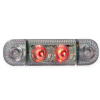 Pozičné svetlo W61 (284) zadné červené 2xLED Pozičné svetlo W61 (284) zadné červené 2xLED